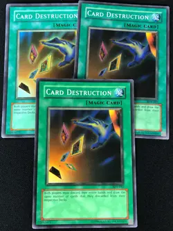 YUGIOH CARD DESTRUCTION SDY-042 SUPER X3 (LP) - Image 1