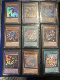 Yu-Gi-Oh Random Rares And Secret/ultra Rares 186 Cards all cards holographic - Image 2