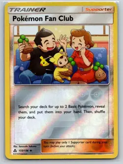 Pokemon Fan Club (CLC) 022/034 Reverse Holo Classic Collection Trading Card Game - Image 1