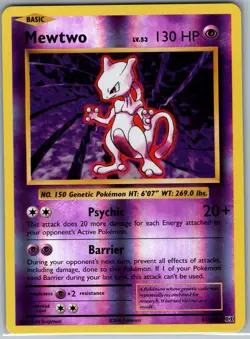 Mewtwo 51/108 Reverse Holo XY - Evolutions - Pokemon Card - NM - Image 1