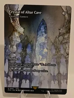 Crystal of Altar Cave - Chromatic Lantern (Showcase) MTG Final Fantasy - Image 1