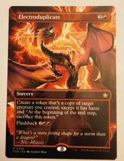 Electroduplicate (Borderless) Foundations Regular #328 NM+ - Image 1