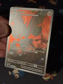 Pokemon Cards Scizor 205/197 Illustration Rare Obsidian Flames - (MP+) - Image 3