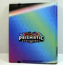Pokemon TCG Scarlet & Violet Prismatic Evolutions Binder - Binder Only - Image 2