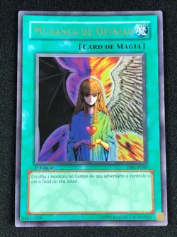YUGIOH CHANGE OF HEART PMT-P060 1ST ULTRA PORTUGESE (NM) MRD - Image 1
