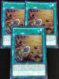 YUGIOH CHAIN SUMMON DUSA-EN011 1ST ULTRA X3 (NM) - Image 1