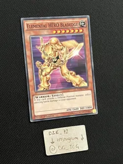 Yugioh - Elemental Hero Bladedge - SDHS-EN009 - 1st Edition - Common - NM - Image 3