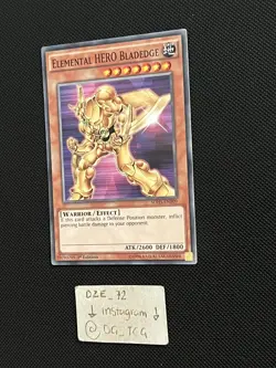Yugioh - Elemental Hero Bladedge - SDHS-EN009 - 1st Edition - Common - NM - Image 4