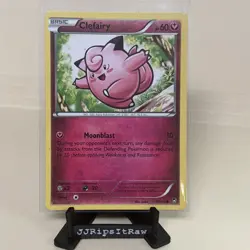 Clefairy 70/111 Pokemon card XY Furious Fists common NM - Image 1