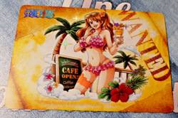 One Piece Waifu Anime Wco Card Prism Holo Mirror Carte 1 Mint - Image 1