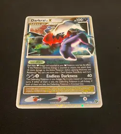 Pokemon DARKRAI LV. X Card GREAT ENCOUNTERS 104/106 Ultra Rare - Image 1