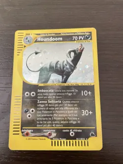 Pokemon card - HOUNDOOM H11/H32 - HOLO - Set Skyridge 2003 - ITA - Image 1