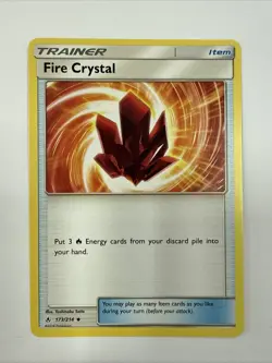 POKEMON CARD FIRE CRYSTAL 173/214 TRAINER ITEM POKEMON TCG CCG - Image 1