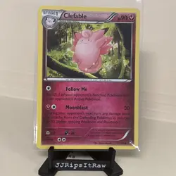 Pokemon Card Clefable Generations Uncommon 51/83 Near Mint - Image 1