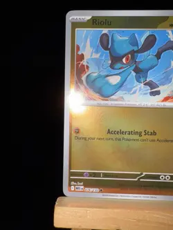 RIOLU - 76/132 Mega Evolution Set NM - Reverse Holo Common - Pokemon TCG Card - Image 5