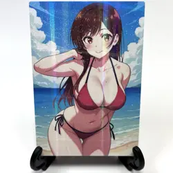 Rent-A-Girlfriend Chizuru Mizuhara Sexy Bikini Anime Waifu Goddess Story Card - Image 2