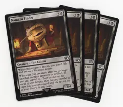 x4 Namazu Trader C 0107 Regular MTG Final Fantasy Playset Card NM - Image 1