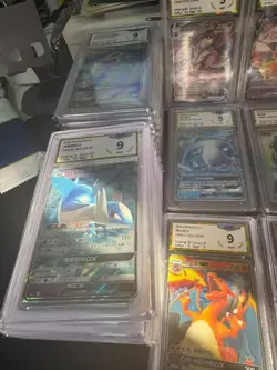 5x Random PGS 8.5 Or 9 MINT Graded Pokemon Cards language CHN/JPN - Image 2