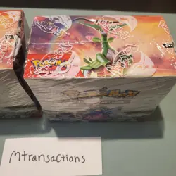 2x Pokemon TCG Scarlet & Violet Temporal Forces - Booster Box SEALED NEW - READ - Image 3