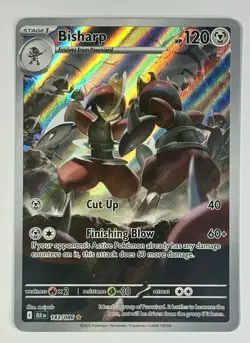 Pokemon TCG - Bisharp - 143/086 - 2025 - S&V - BLK En - Illustration Rare - Image 1
