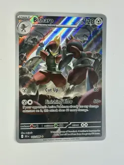 Pokemon TCG - Bisharp - 143/086 - 2025 - S&V - BLK En - Illustration Rare - Image 3