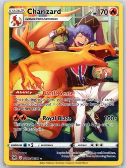 Charizard TG03/TG30 Near Mint SWSH11 Lost Origin Trainer Gallery Pokemon Shipnow - Image 1