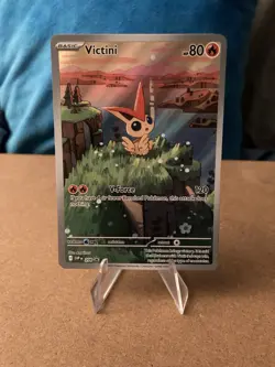 Pokemon TCG Victini 208 Scarlet & Violet Black Star Promo - Image 3