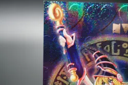 Yugioh Dark Magician Girl Dungeon Dice Monsters DDM Promo Secret Blue Japanese - Image 3