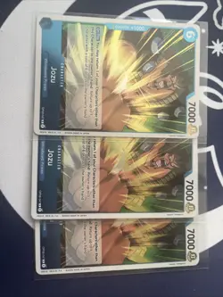 One Piece CCG Two Legends Jozu Foil Rare Card OP08-047 English Edition X3 - Image 1
