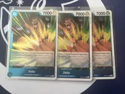 One Piece CCG Two Legends Jozu Foil Rare Card OP08-047 English Edition X3 - Image 2