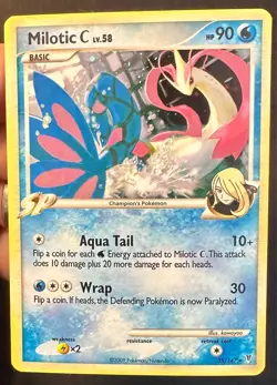 Milotic 35/147 2009 Supreme Victors Set Pokemon Card TCG Holo Rare - Lp/Mp - Image 2