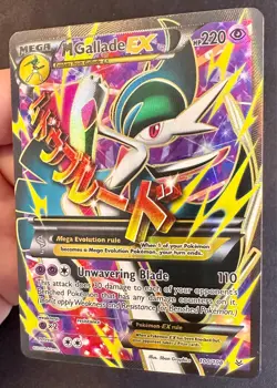 M Gallade EX 100/108 2015 XY Roaring Skies Pokemon Card Full Art Mega - Lp - Image 2