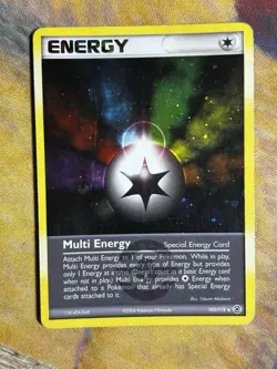 Multi Energy 103/112 Rare Reverse Holo Ex Fire Red Leaf Green Pokemon Card MP - Image 2