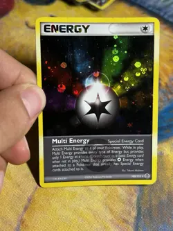Multi Energy 103/112 Rare Reverse Holo Ex Fire Red Leaf Green Pokemon Card MP - Image 3