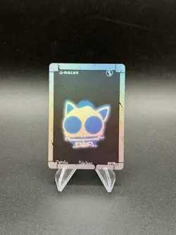 Pokederp Halloween X-ray Jiggles Holo Jigglypuff 23/36 Custom Derpy Card - Image 1