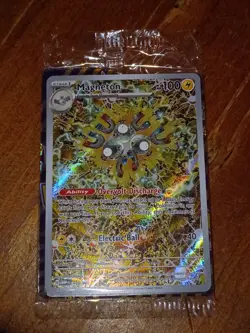 Magneton ⚡ SVP 159 Pokemon TCG Surging Sparks Black Star Promo Card, Sealed - Image 2