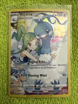 Altaria TG11 / TG30 Ultra Rare Silver Tempest Trainer Gallery Card English - Image 1