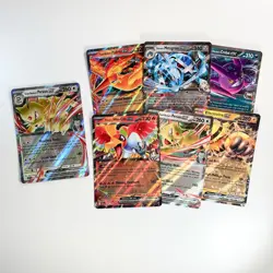 Destined Rivals EX Cards + SVP EX (7 Card Lot) / Persian, Moltres, Crobat & More - Image 1