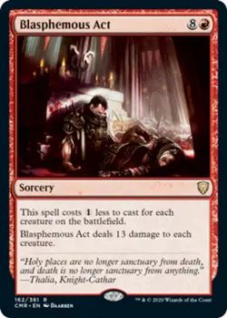 [1x] Blasphemous Act Near Mint, English Commander Legends MTG Magic - Image 1