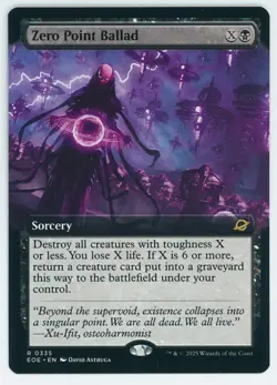 Zero Point Ballad Extended Art Foil 0335 EOE NM/MT [Edge of Eternities:MTG] - Image 1
