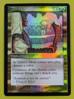 FOIL Teferi's Moat x1 Time Spiral "Timeshifted" 1x MTG Magic the Gathering - Image 1