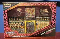 Pokemon Crown Zenith Shiny Zamazenta Premium Figure Collection Box - Sealed - Image 1