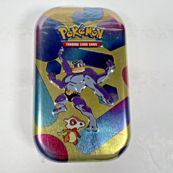 Pokemon TCG Scarlet & Violet 151 Mini Tin - Machamp & Cubone NEW Factory Sealed - Image 1