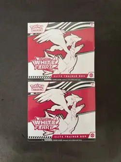 Pokemon TCG Scarlet & Violet White Flare Elite Trainer Box - lot of 2 - Image 1