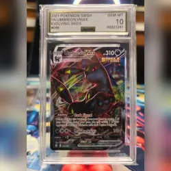 2021 Pokemon SWSH Evolving Skies Umbreon VMAX #095/203 AGS 10 - Image 1