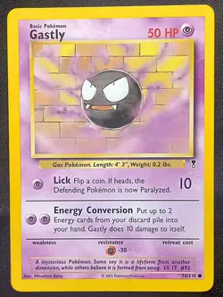 Pokemon Gastly #76 Pokemon Legendary Collection - Lightly Played - Image 1