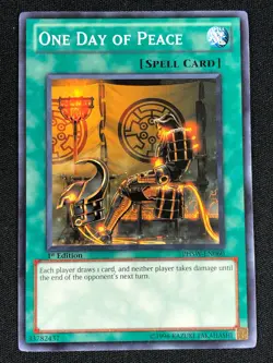 YUGIOH ONE DAY OF PEACE PHSW-EN060 1ST COMMON (NM) - Image 1