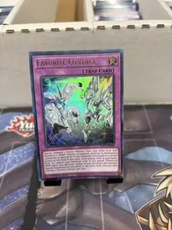 Yu-Gi-Oh! Favorite Contact 1st Ed. POTE-EN069 Ultra Rare NM/LP x1 - Image 1