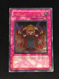 YUGIOH LEVEL LIMIT AREA A EEN-EN060 ULTIMATE PLAYED/EDGE WEAR - Image 1