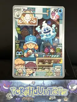Pokemon Card Vanillish 190/182 Paradox Rift Illustration Rare Played - Image 1